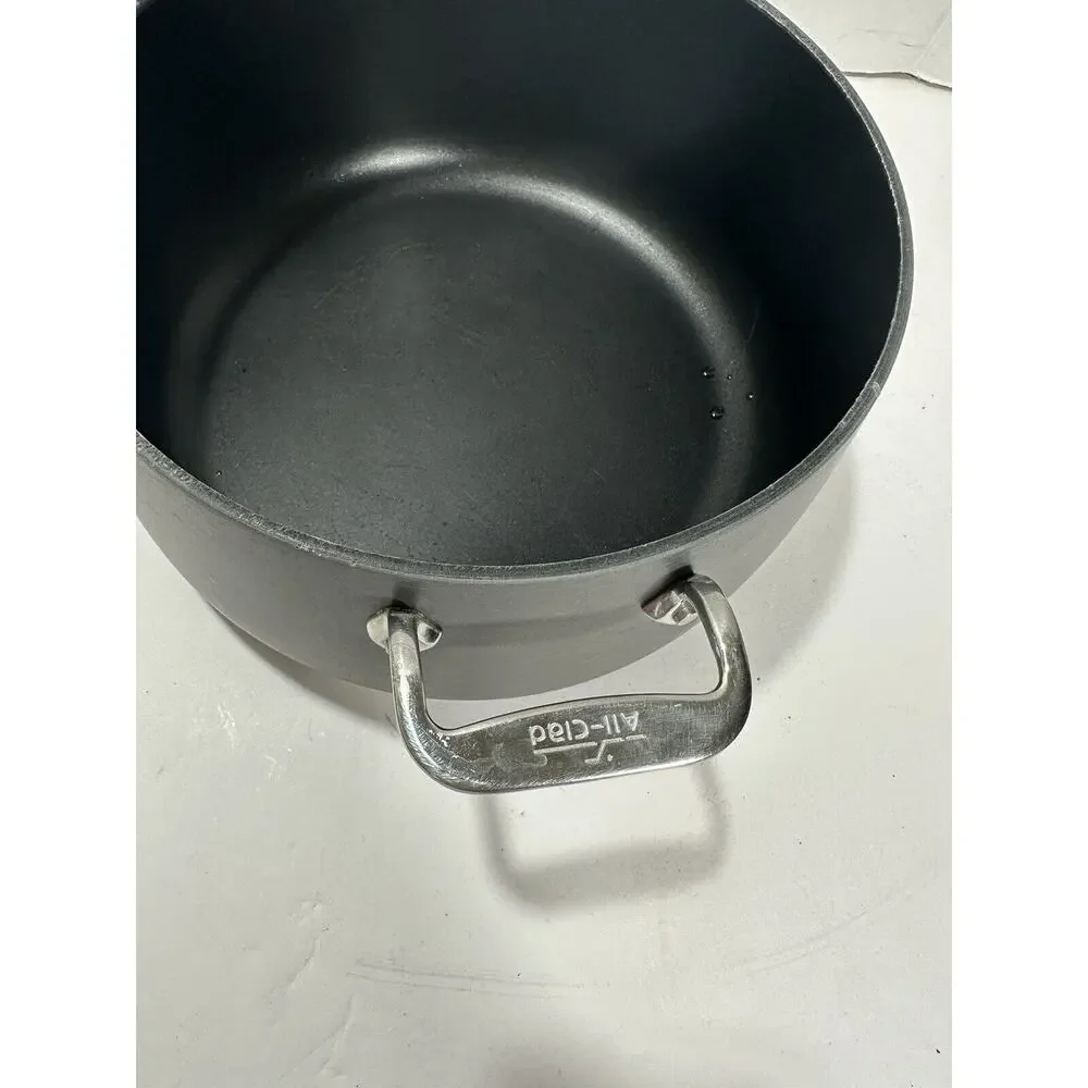 All-Clad HA1 Hard Anodized Nonstick Stockpot | 8 Qt. - 7.6‎ L Soup Pot No Lid